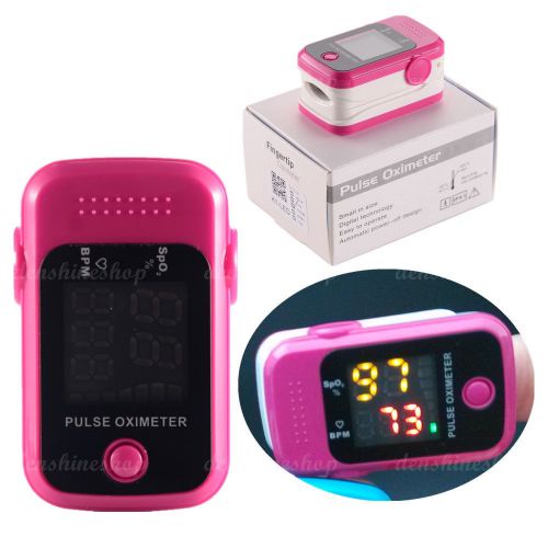 CE finger pulse oximeter LED Waveform SPO2 PR monitor blood oxygen FDA SALE