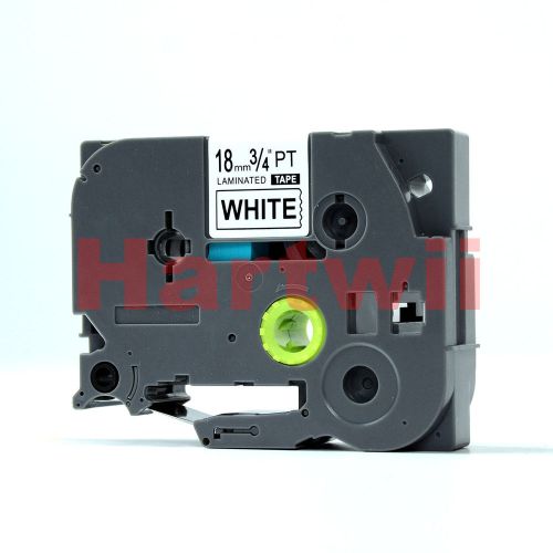Brother TZ-241 P-Touch  Compatible Black on White Label Tape 18mm 8m TZe-241