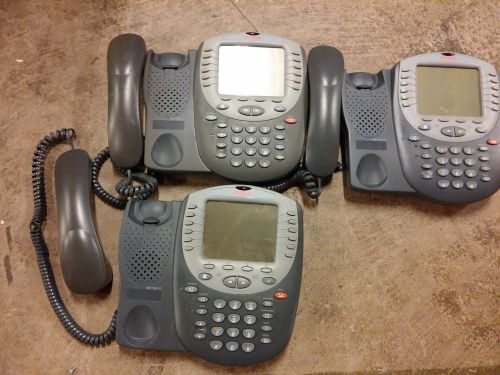 AVAYA 4621SW IP VOIP BUSINESS PHONE WITH BASE (Lot of 3)