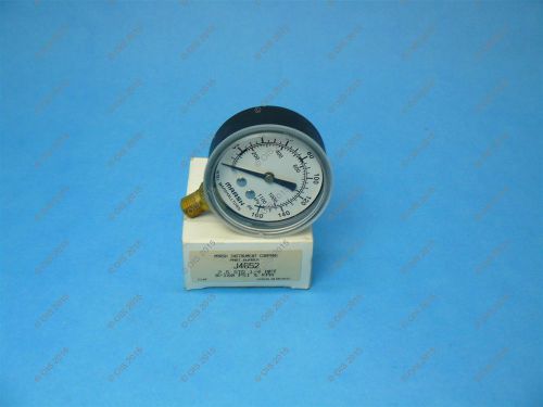 Marsh instrument j4652 2 1/2&#034; pressure gauge 0-160 psi/kpa lower 1/4&#034; npt new for sale