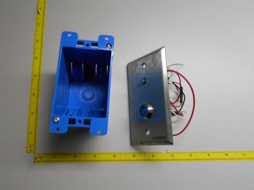 NEW SECURITRON ASSA ABLOY KP1 TUBULAR KEY SWITCH MOMENTARY SINGLE GANG 60696 NO
