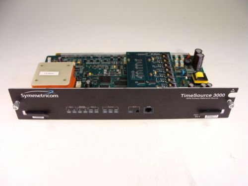 Symmetricom MicroSemi TimeSource 3000  089-72110-03 REV A GPS Reference Source!