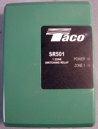 Taco sr501 pump 1 zone switching relay with priority for sale