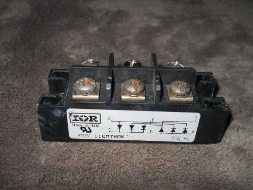 International Rectifier 110MT80K 3-Phase Bridge Rectifier Module, 800V, 110A