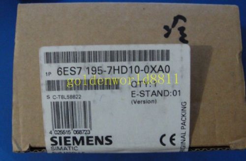 NEW Siemens Backplane bus module 6ES7 195-7HD10-0XA0,6ES7195-7HD10-0XA0 warranty