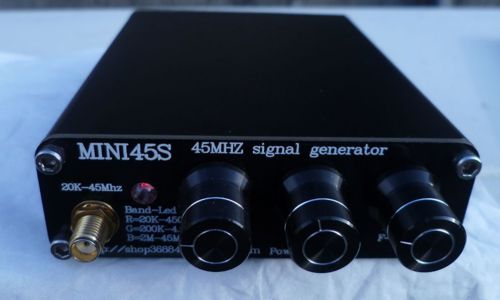 New arrival MINI45S 20k-45Mhz DC8--12V Signal generator Potentiometer Adjust