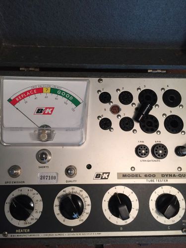 Vintage b&amp;k 600 tube tester for sale