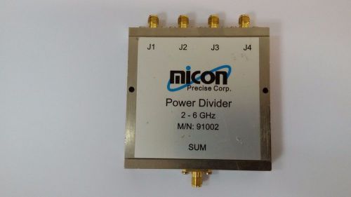 LOT of 3 Power Splitter/Combiner :4 Way 50? 2000 to 6000MHz Micon
