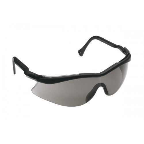 3M QX 1000 Black Frame Gray Lens Safety Glasses - 12101-00000