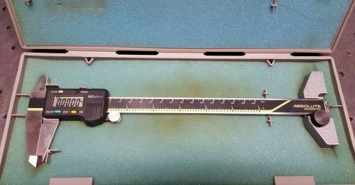 Mitutoyo 500 197 Absolute Digimatic Digital Calipers 0-8&#034; with Case