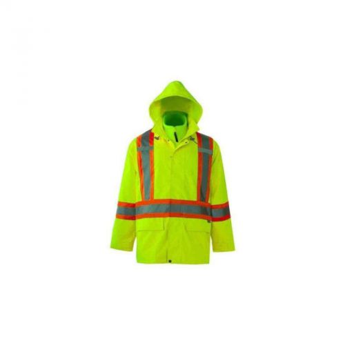 Viking journeyman 3-in-1 all season safety jacket, green, extra large for sale