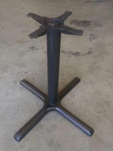 Table Base: 28 inch tall &amp; 30 inch base