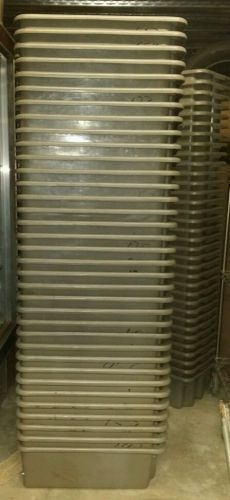 Restaurant bus tubs catering equipment food storage containers tables lot of 200 for sale