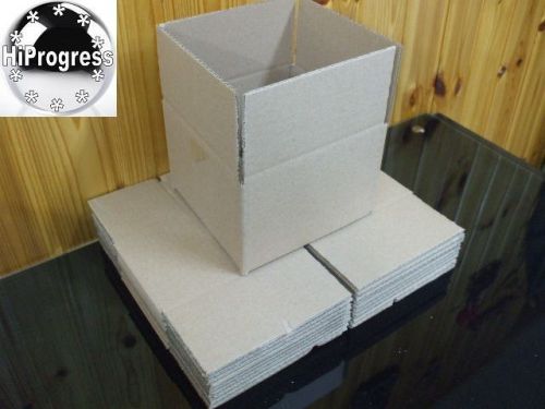 10 Pcs 6x6x4 inch Packing Mailing Moving Shipping Box Boxes Cartons 15x15x10 cm
