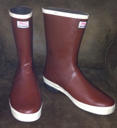 Tingley snugleg neoprene 12&#034; steel shank boots size 12 industrial farm use for sale