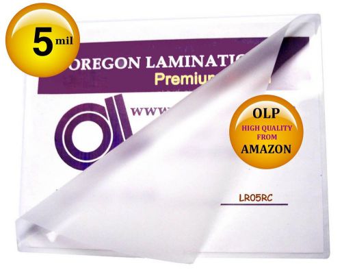 Letter Laminating Pouches 5 Mil 9 x 11-1/2 Hot Qty 100