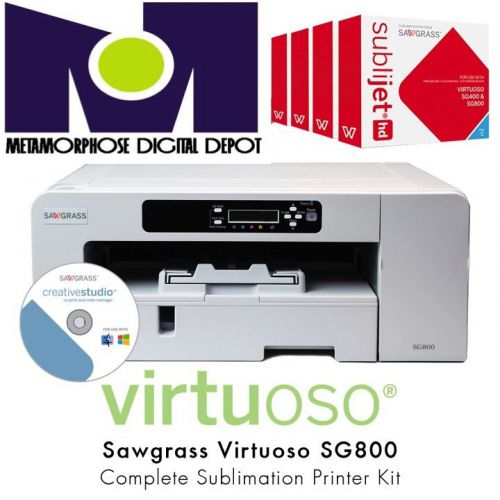 Sawgrass virtuoso sg 800 printer w/ inkset for sale