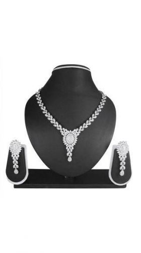 Atasi International White Necklace Set Free Shipping