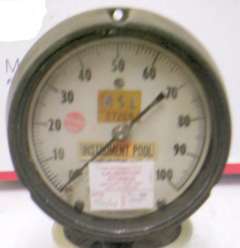 Ashcroft Gauge - Range: 0 to 100