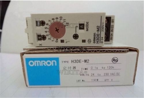 OMRON Time Relay H3DE-M2 24-230V New In Box