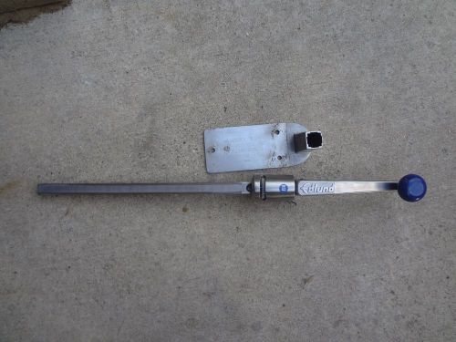 EDLUND  SIZE  NO. 2  COMMERCIAL  CAN  OPENER  GOOD  USED  CONDITION