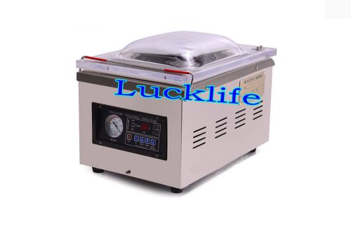 Commercial automatic desktop vacuum sealing machine sealer 260mm for food 220v h for sale