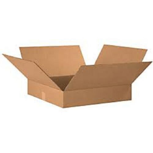 Corrugated Cardboard Flat Shipping Storage Boxes 20&#034; x 20&#034; x 4&#034; (Bundle of 20)