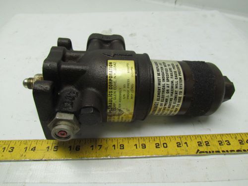 Pall hh9801a12uprwp 2 micronetre absolute filter assembly 6000 psi working prs. for sale