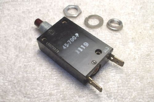 E-T-A 45-700-P Circuit breaker  2amp