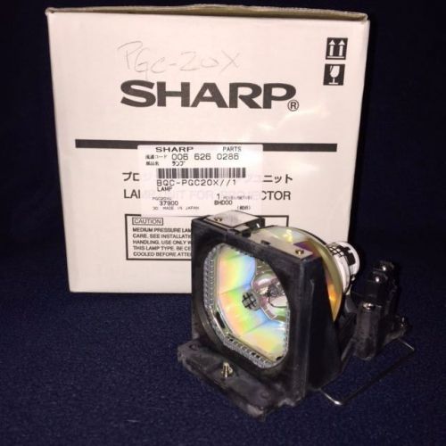 SHARP PGC20X//1 PROJECTOR LAMP IN CAGE MODULE NEW IN ORIGINAL BOX FREE SHIPPING