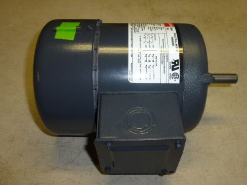 New dayton industrial motor 3/4hp, 3ph, 1725 rpm, 208-230/460v, fr: 56, 2n866 bd for sale