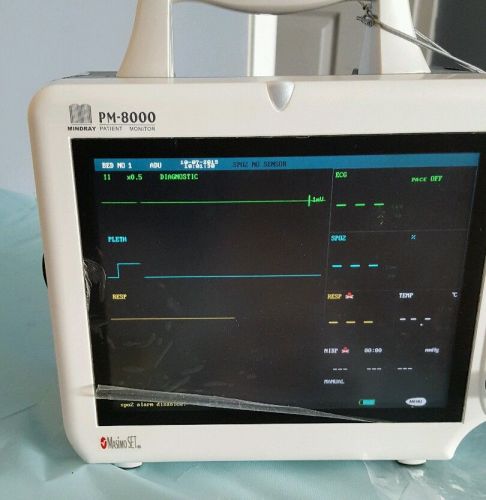 mindray pm8000 patient monitor