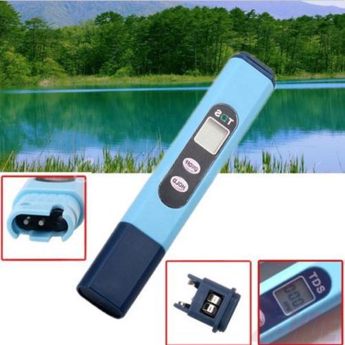 Digital LCD TDS Meter Tester Water Quality Filter Purity Pen Stick 0-9990 PPM