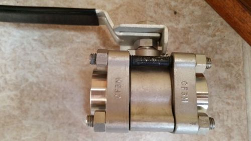 WHITEY SS-T65MSW12P Ball Valve 3/4 in. Pipe Socket Weld