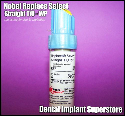Nobel Replace Dental Select Straight TiU - 5.0 x 10mm - Exp. 2019-04