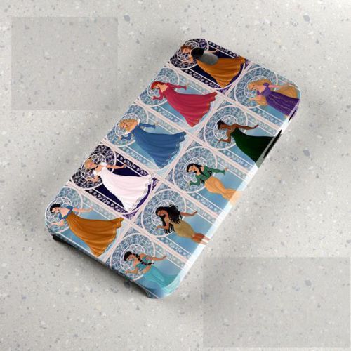 Hm9Disney_Princesses_Goddess Apple Samsung HTC 3DPlastic Case Cover