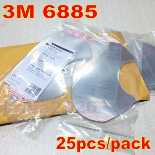 New 25pcs/pack 3M 6885 RESPIRATOR LENS COVER For 3M 6800 6900 Mask FREE SHIPPING