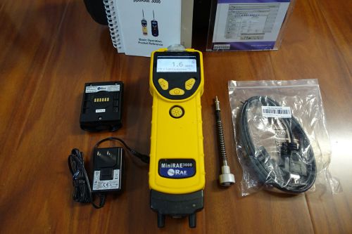 Rae Systems MiniRAE 3000 PID VOC Monitor Gas Compound Detector