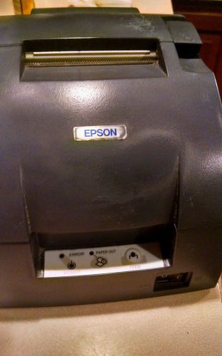 Epson tm-u220b m-188b receipt printer serial port w/ ethernet adaptor fully test for sale