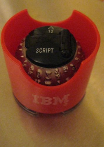IBM Selectric I, II Typewriter Element Ball - 12 Pitch - Script Font