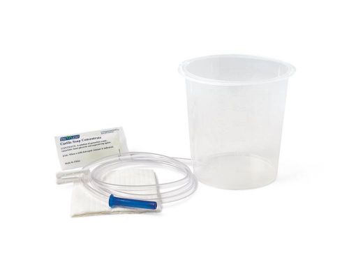 1500ml enema bucket set with castile soap and clamp and insertion hose for sale