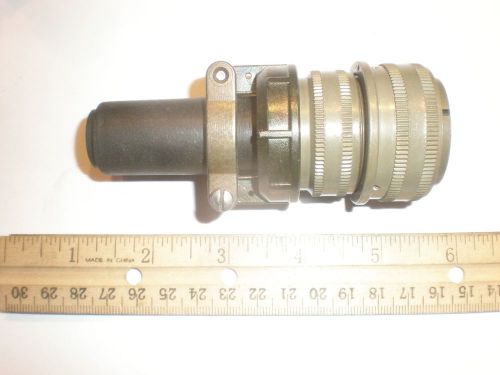 New - ms3106a 24-21s (sr) with bushing - 10 pin plug for sale