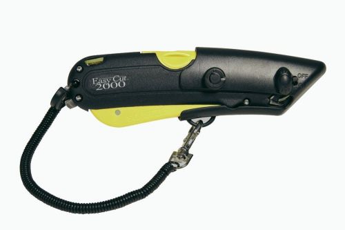 Easycut 2000 safety box cutter / utility knife w/ holster &amp; lanyard easy cut new for sale