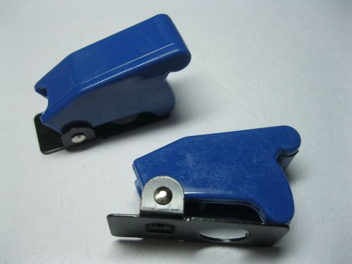 10 pcs Safety Flip Cover for Toggle Switch Blue Color