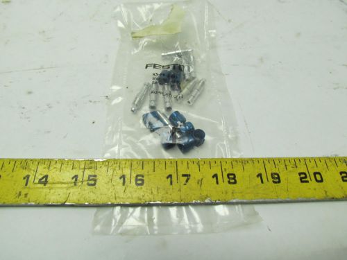 Festo KS-PK-3-M5 Quick coupling plug connector 2mm 68L/M Flow rate lot of 10