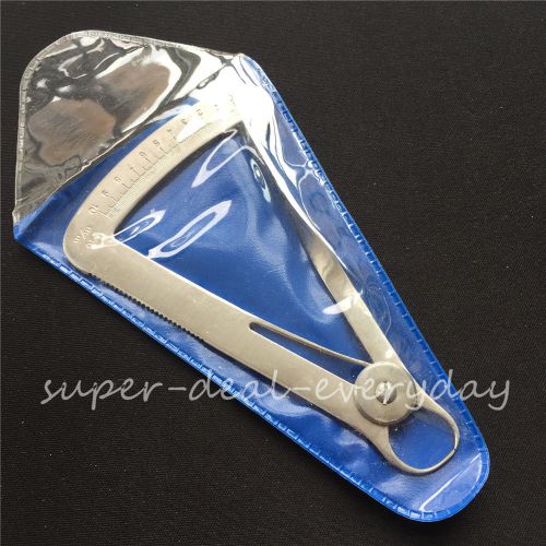 3pcs/set wax stainless steel crown gauge caliper dental surgical dentist ruler for sale