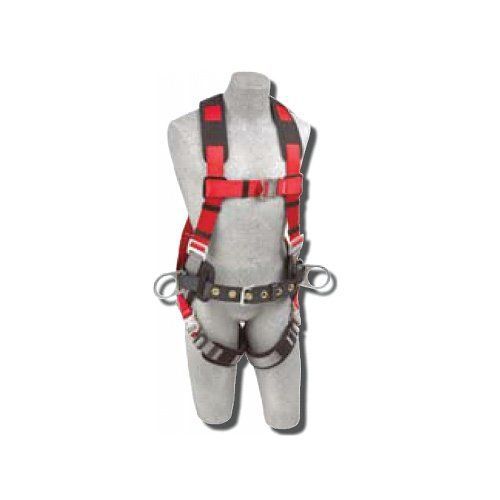 Protecta 1191271 &#034;pro line&#034; vest style full body harness with comfort padding  e for sale