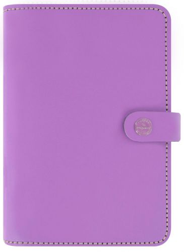 The Filofax  Original Organizer Personal LILAC Leather - UK- New 2016 - 1 ONLY