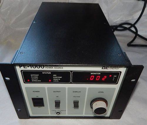 ADVANCED ENERGY PE-1000 PLASMA POWER SOURCE - 3157501-000D - NEW