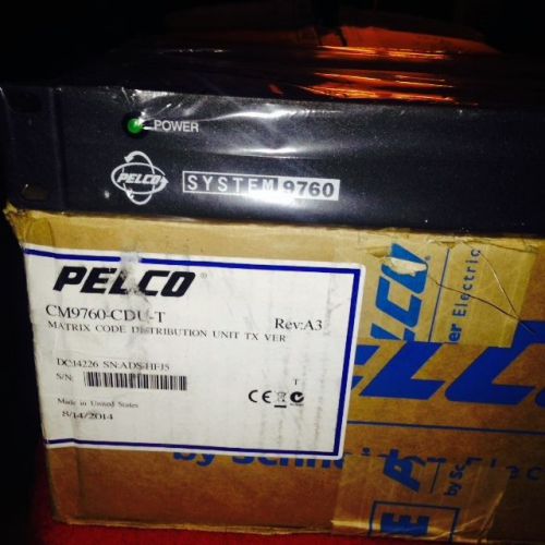 Pelco CM9760-CDU-T System 9760 Code Distribution Unit NEW